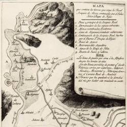 Mapa de las tierras regadas por la acequia de Alcira