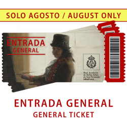 AUGUST | Museum 1st floor + Goya's Cabinet: General ticket