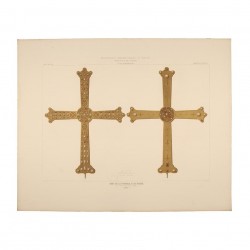 Cruz de la victoria, o de Pelayo en la cámara Santa de la Catedral (Oviedo)